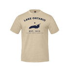Lake Ontario - Collegiate Adult Tee, Ivory