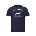 Lake Ontario - Collegiate Youth Tee, Navy