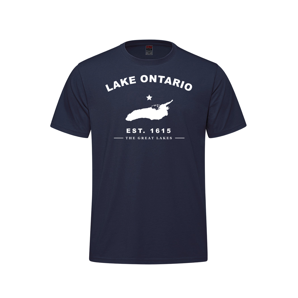 Lake Ontario - Collegiate Youth Tee, Navy