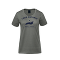 Lake Ontario - Collegiate Ladies Tee, Sage Green