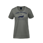 Lake Ontario - Collegiate Ladies Tee, Sage Green