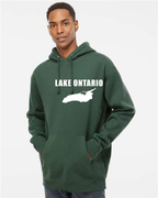 Lake Ontario - Impact Statement Hoodie, Alpine Green