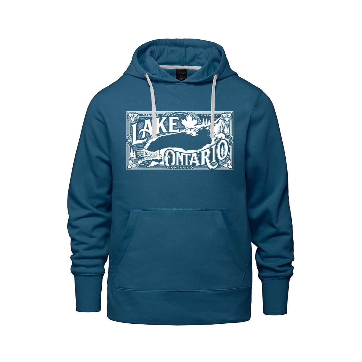 Lake Ontario Muskoka Trail Hoodie, Blue
