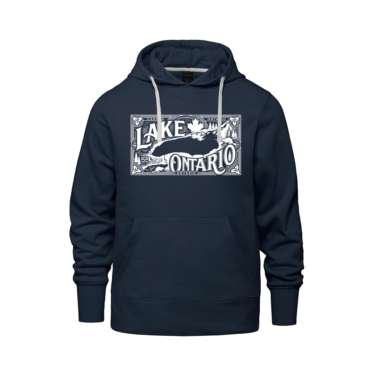 Lake Ontario Muskoka Trail Hoodie, Navy