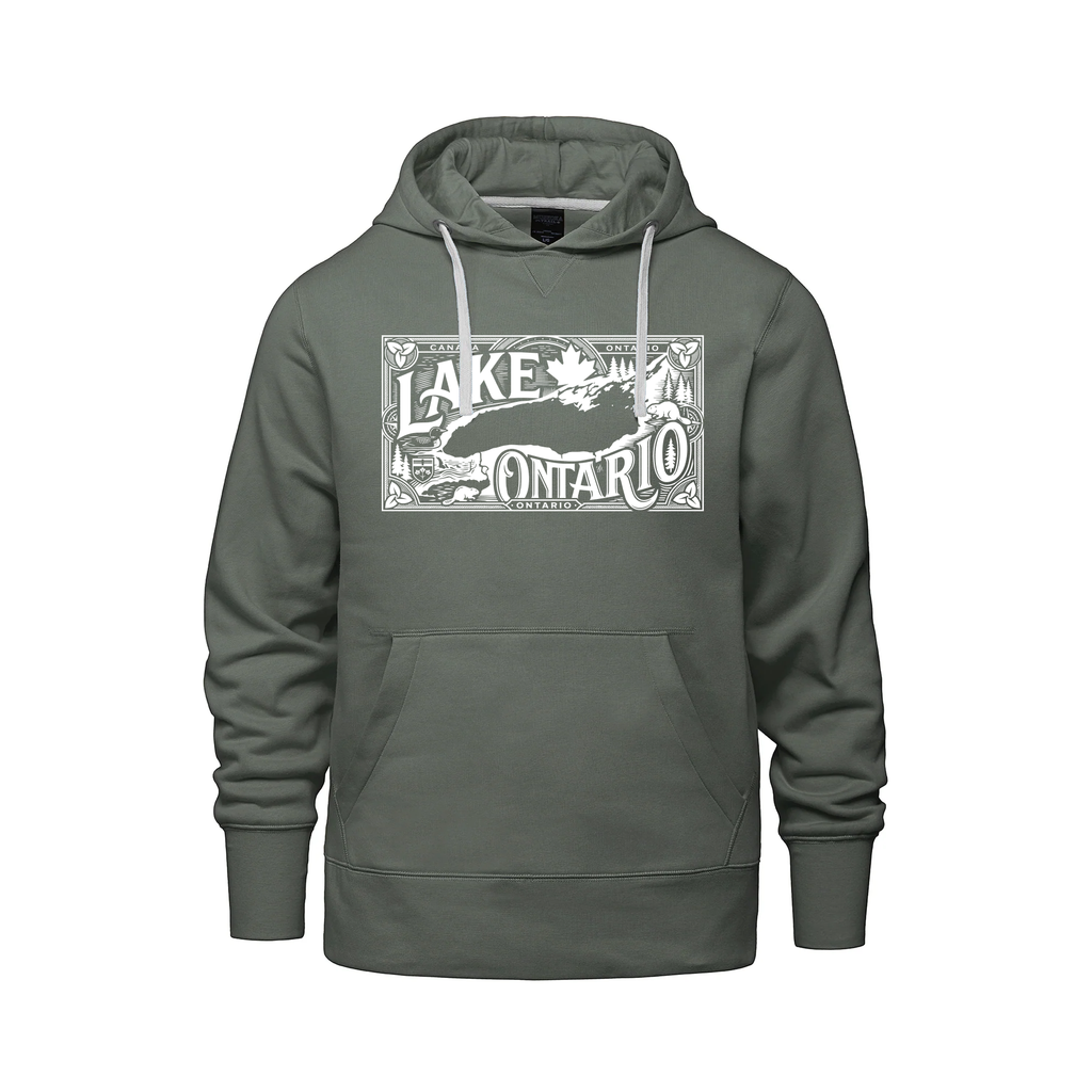Lake Ontario Muskoka Trail Hoodie, Sage