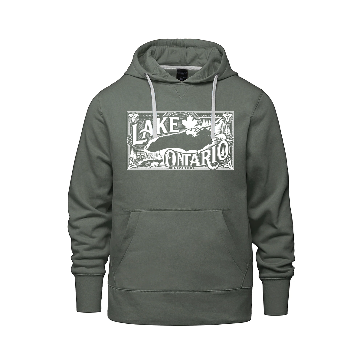 Lake Ontario Muskoka Trail Hoodie, Sage
