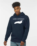 Lake Ontario - Rockwell Broad Hoodie, Navy