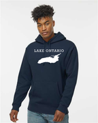 Lake Ontario - Rockwell Broad Hoodie, Navy