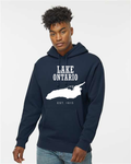 Lake Ontario - Slab Heritage Hoodie, Navy