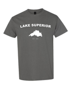 Lake Superior - Arc Classic T-Shirt, Charcoal