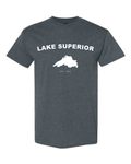 Lake Superior - Arc Classic T-Shirt, Dark Heather