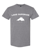Lake Superior - Arc Classic T-Shirt, Graphite Heather