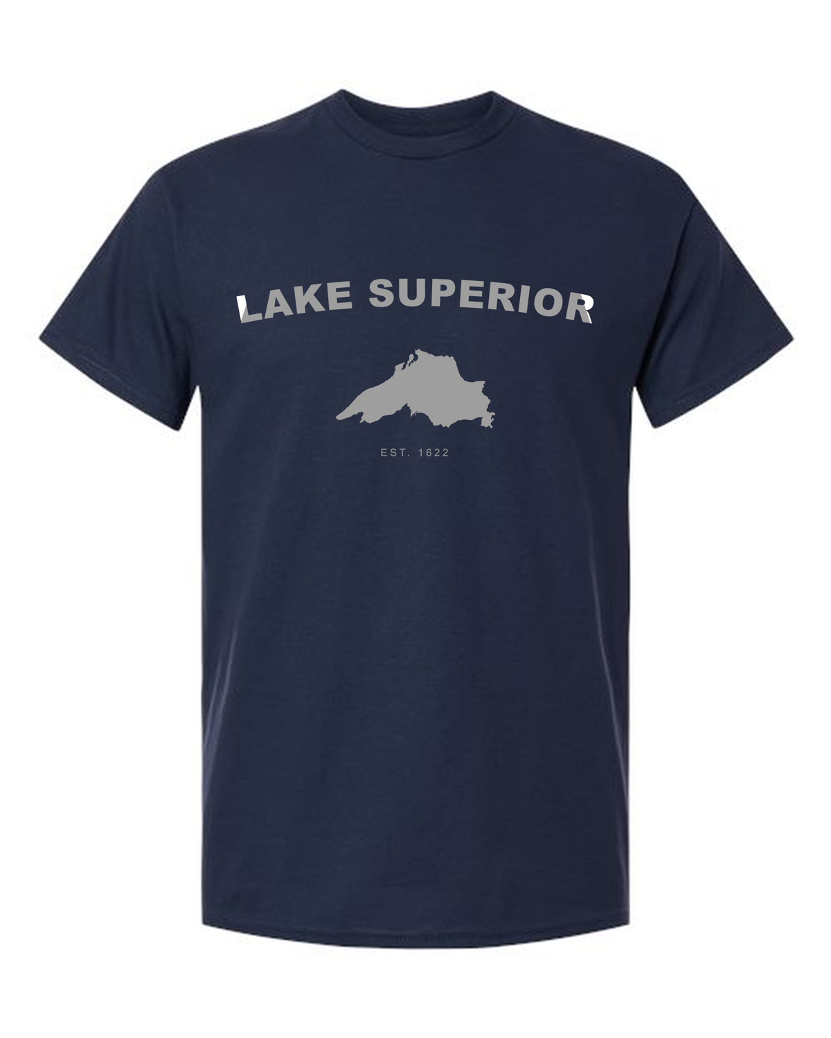 Lake Superior - Arc Classic T-Shirt, Navy