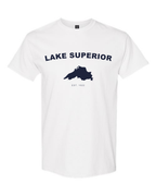 Lake Superior - Arc Classic T-Shirt, White