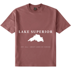 Lake Superior - Constantia Vintage T-Shirt, Dusty Rose