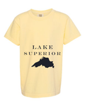 Lake Superior - Engravers Label T-Shirt, Butter