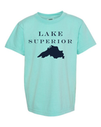 Lake Superior - Engravers Label T-Shirt, Chalky Mint