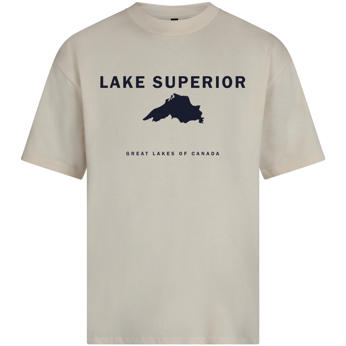 Lake Superior - Franklin Modern T-Shirt, Cream
