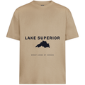 Lake Superior - Franklin Modern T-Shirt, Sand