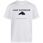 Lake Superior - Franklin Modern T-Shirt, White