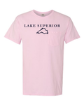 Lake Superior - Garamond Fashion T-Shirt, Blossom