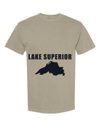 Lake Superior - Impact Statement T-Shirt, Sandstone