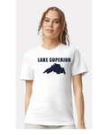 Lake Superior - Impact Statement T-Shirt, White