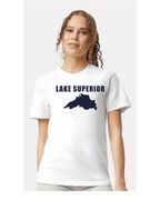 Lake Superior - Impact Statement T-Shirt, White