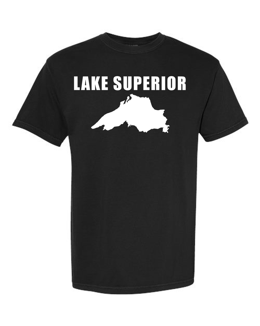 Lake Superior - Impact Statement T-Shirt, Black