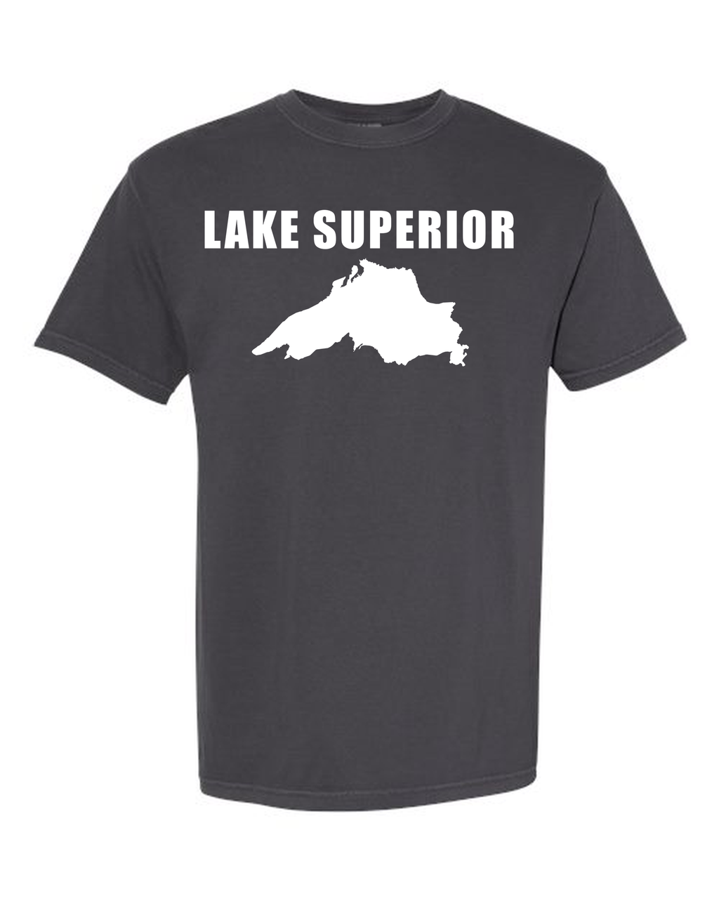 Lake Superior - Impact Statement T-Shirt, Graphite