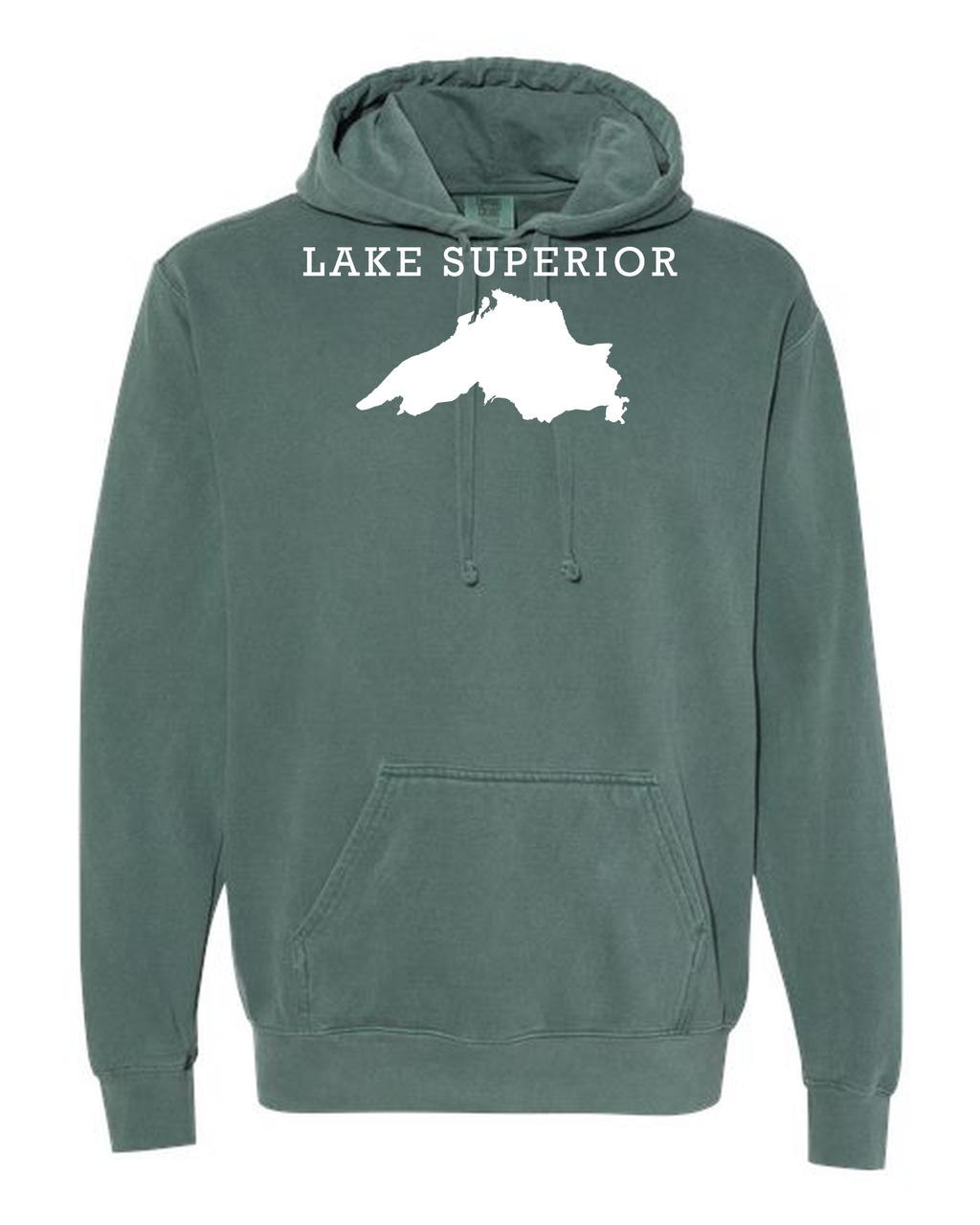 Lake Superior - Rockwell Broad Hoodie, Blue Spruce