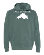 Lake Superior - Rockwell Broad Hoodie, Blue Spruce