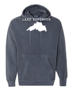 Lake Superior - Rockwell Broad Hoodie, Denim