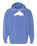 Lake Superior - Rockwell Broad Hoodie, Flo Blue