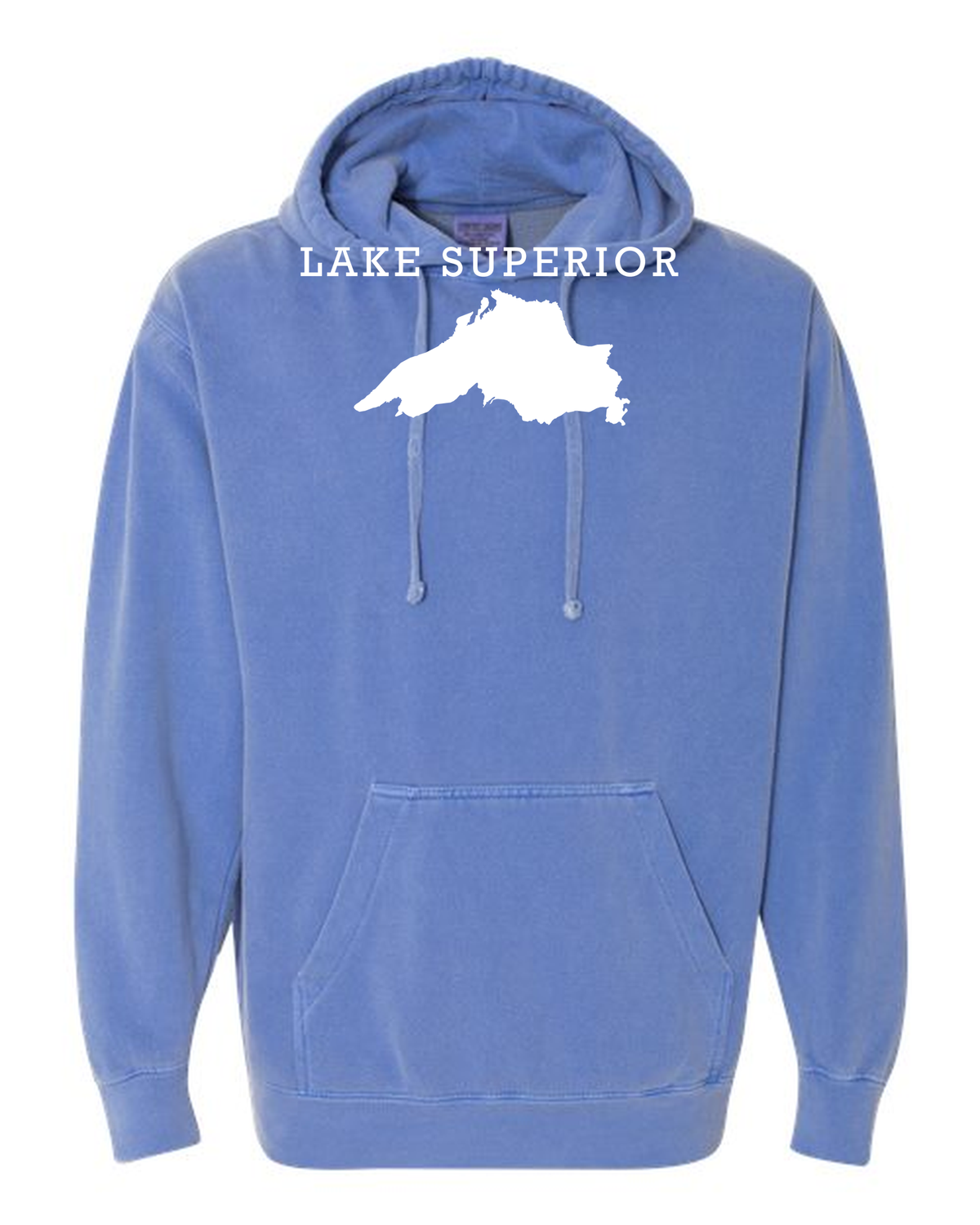 Lake Superior - Rockwell Broad Hoodie, Flo Blue