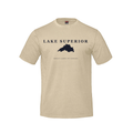 Lake Superior - Serif Classic T-Shirt, Ivory