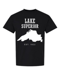 Lake Superior - Slab Heritage T-Shirt, Black