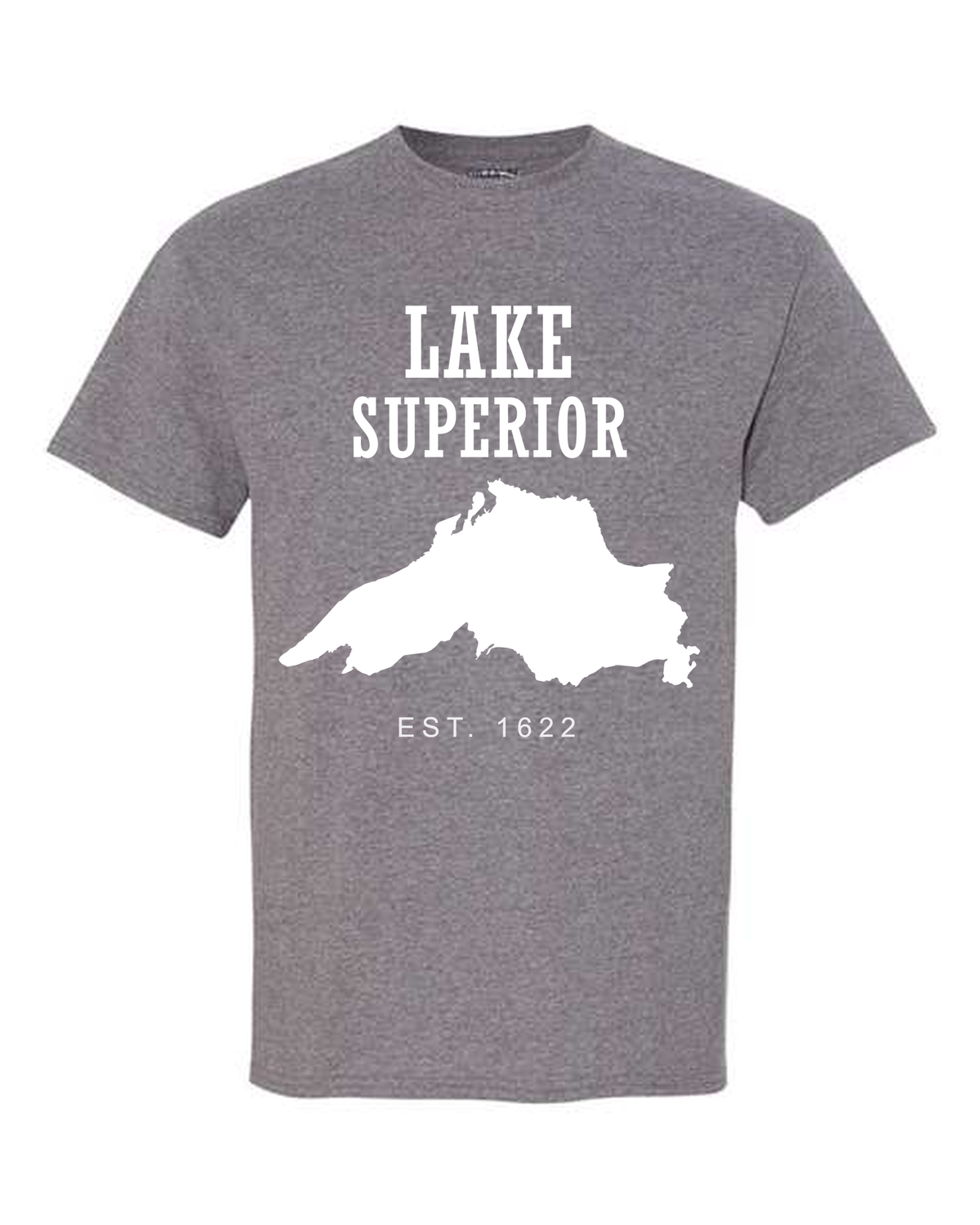 Lake Superior - Slab Heritage T-Shirt, Graphite Heather