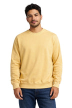 Milltex Sportswear 403, Unisex Heavyweight Crewneck Sweatshirt, Mustard Yellow