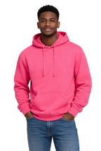 Milltex Sportswear 417, Adult Unisex Heavyweight Plain Hoodie, Watermelon Pink