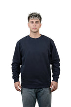 Milltex Sportswear 903, Style Mid Weight Crewneck Sweatshirt, Navy
