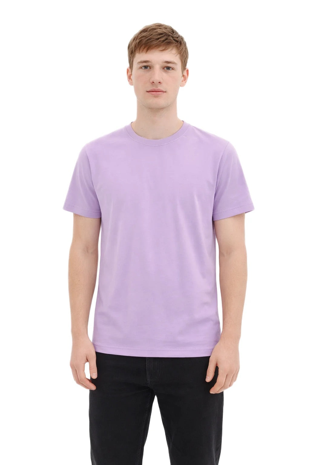 Milltex Sportswear 300, Cotton T-shirt For Men & Women | Lightweight Soft Crewneck Tee, Orchid