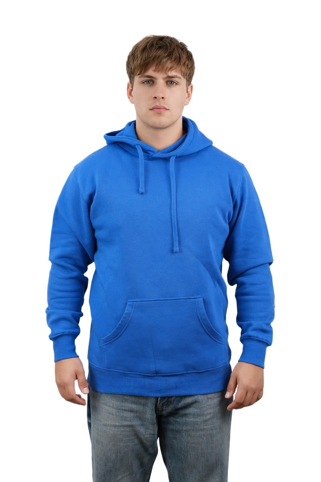 Milltex Sportswear 717, — Premium Midweight Unisex Hoodie With 100% Cotton, Royal