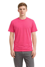 Milltex Sportswear 300, Cotton T-shirt For Men & Women | Lightweight Soft Crewneck Tee, Heliconia
