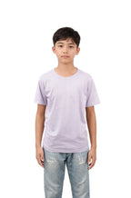 Milltex Sportswear 500, Kids Unisex T-shirt - Soft Lightweight Cotton Crew Neck Tee, Orchid