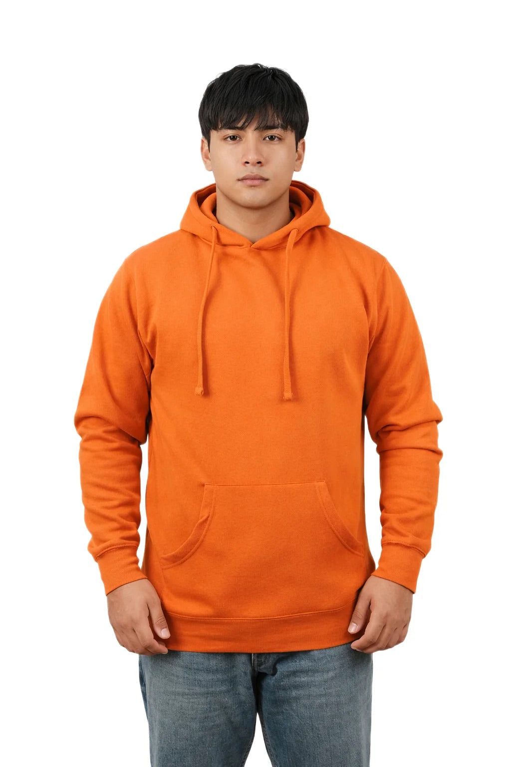 Milltex Sportswear 717, — Premium Midweight Unisex Hoodie With 100% Cotton, Texas Orange