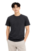 Milltex Sportswear 300, Cotton T-shirt For Men & Women | Lightweight Soft Crewneck Tee, Charcol Heather