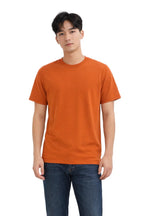 Milltex Sportswear 300, Cotton T-shirt For Men & Women | Lightweight Soft Crewneck Tee, Texas Orange