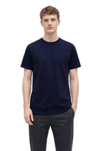 Milltex Sportswear 300, Cotton T-shirt For Men & Women | Lightweight Soft Crewneck Tee, Navy