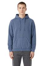 Milltex Sportswear 417, Adult Unisex Heavyweight Plain Hoodie, Blue Jeans